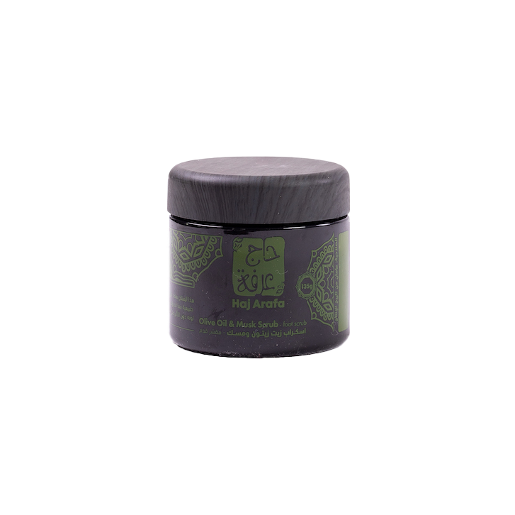 Olive oil and Musk scrub -سكراب زيت الزيتون و مسك