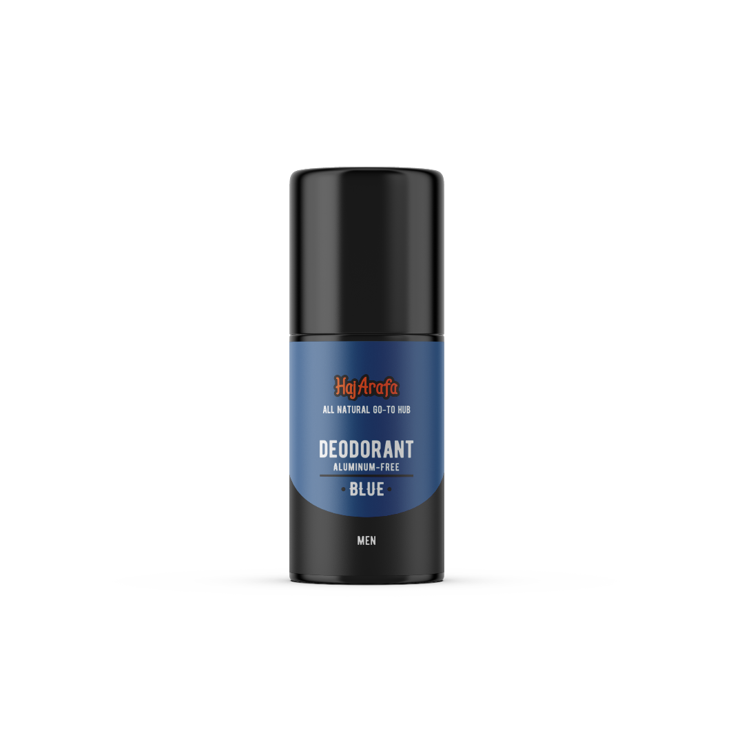 Haj Arafa deodorant for men blue -مزيل عرق رجالي ازرق