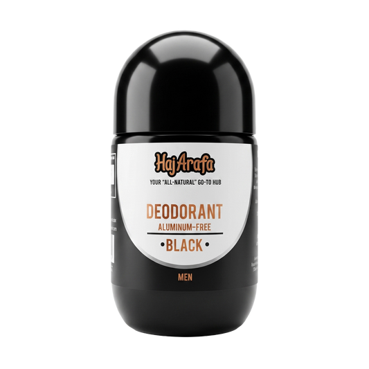 Haj Arafa deodorant for men black -مزيل عرق رجالي اسود