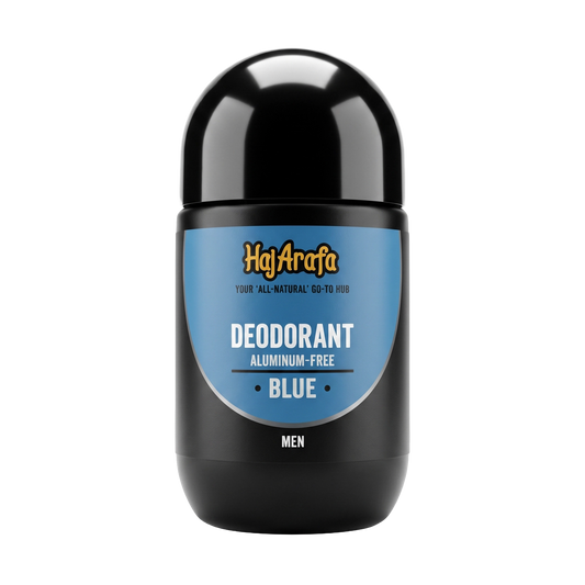 Haj Arafa deodorant for men blue -مزيل عرق رجالي ازرق