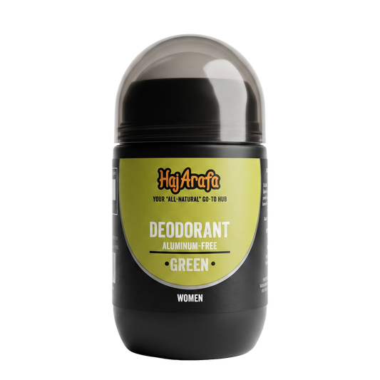 Haj Arafa deodorant for women green -مزيل عرق حريمي اخضر