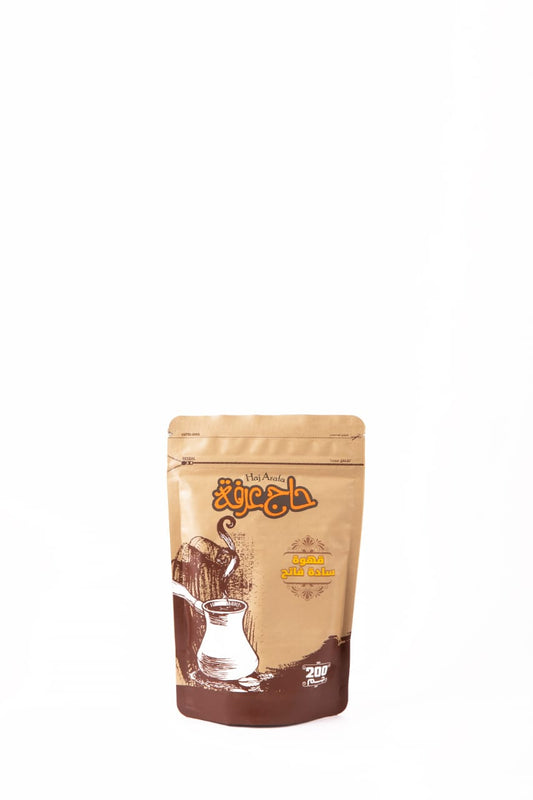 Light plain coffee 200GM- بن فاتح سادة