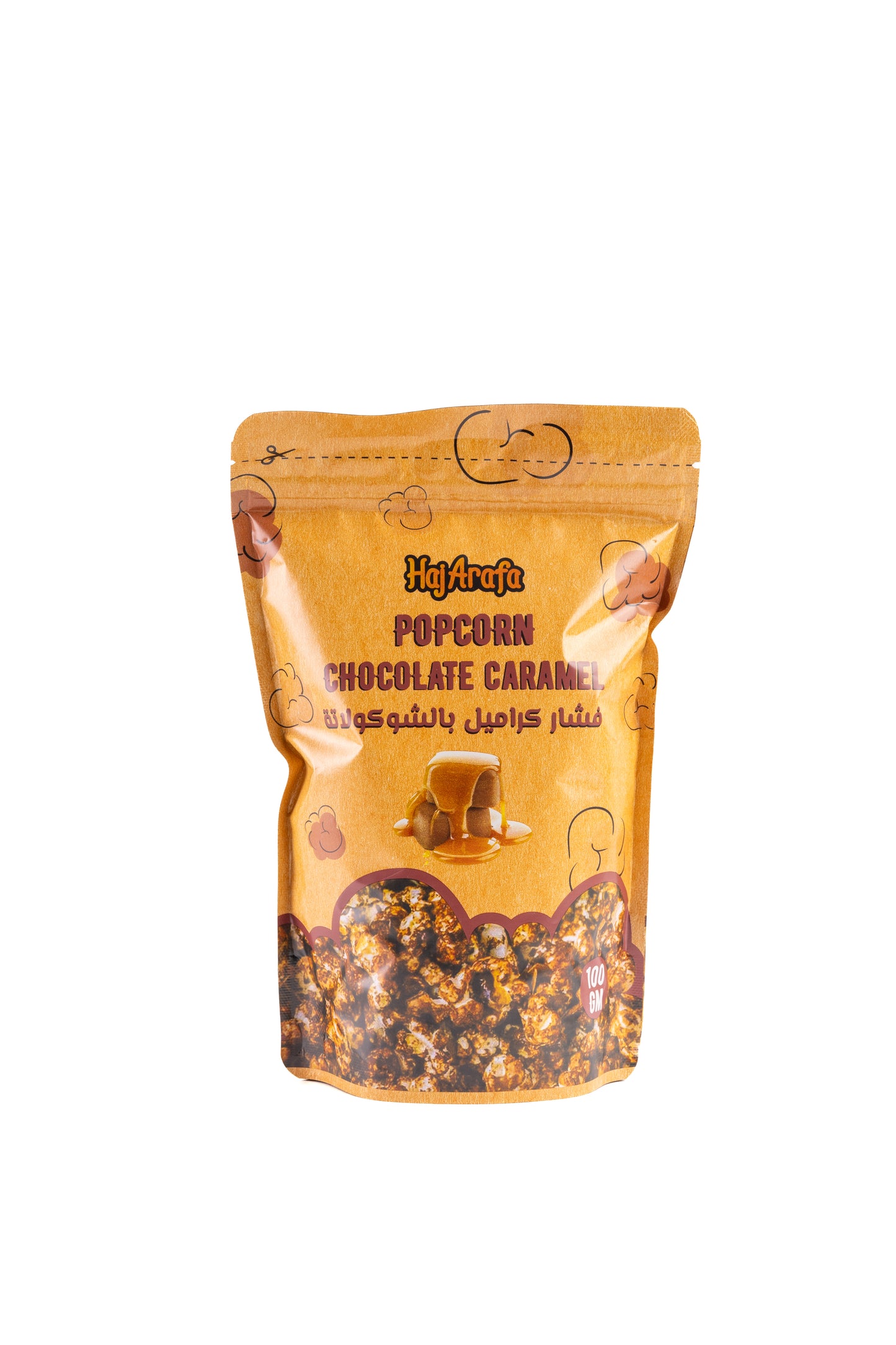 Popcorn Chocolate Caramel - فشار كراميل بالشوكولاتة