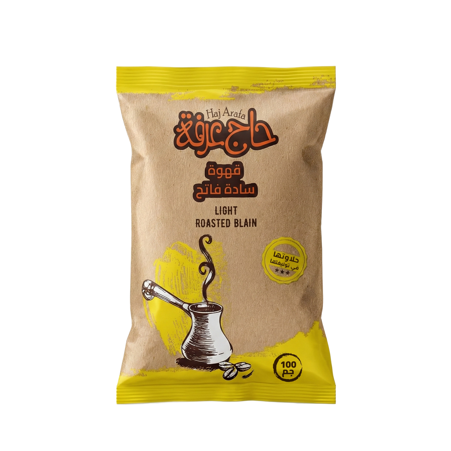 Light plain coffee 100GM- بن فاتح سادة