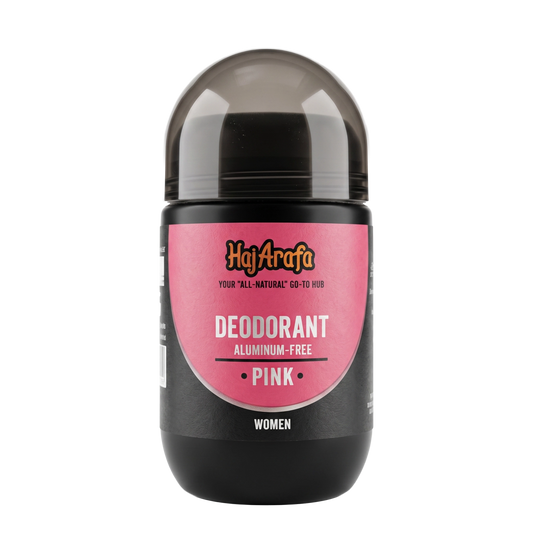 Haj Arafa deodorant for women pink -مزيل عرق حريمي بينك