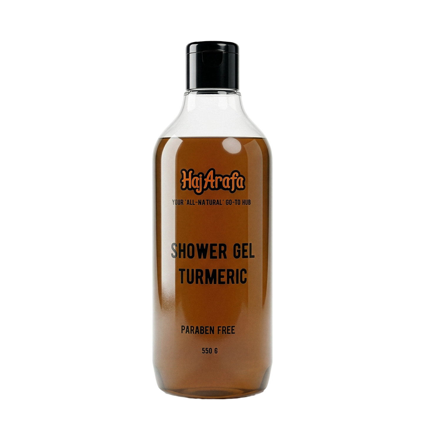 Shower gel turmeric