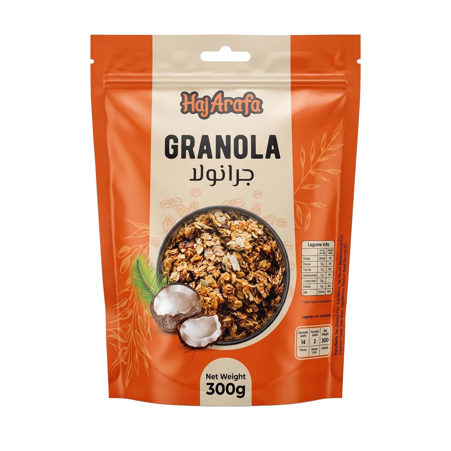 Granola Coconut - جرانولا جوز هند