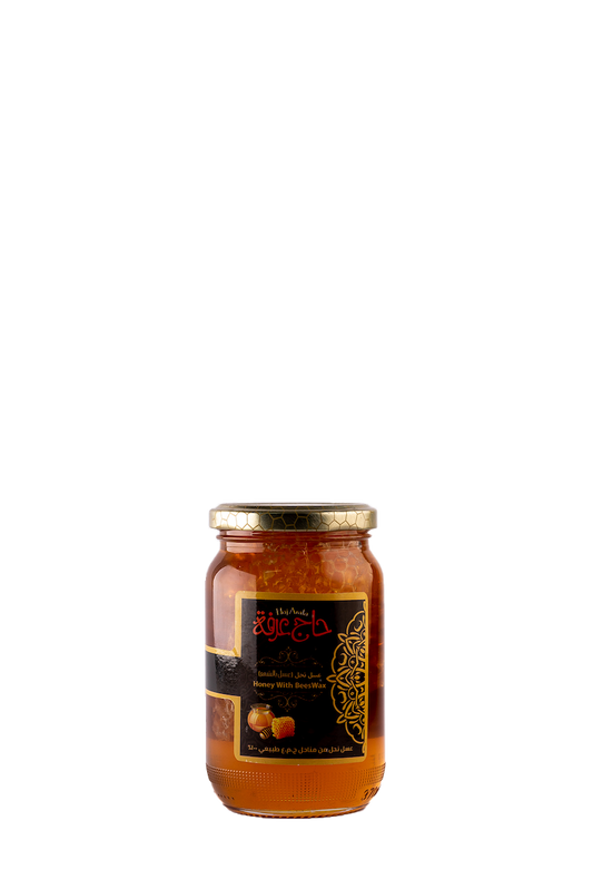 Haj arafa Honey with Beeswax- عسل بالشمع حاج عرفة