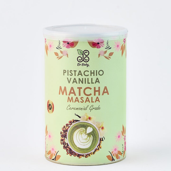 PISTACHIO VANILLA MATCHA MASALA ماتشا مسالا فسدق و فانيليا